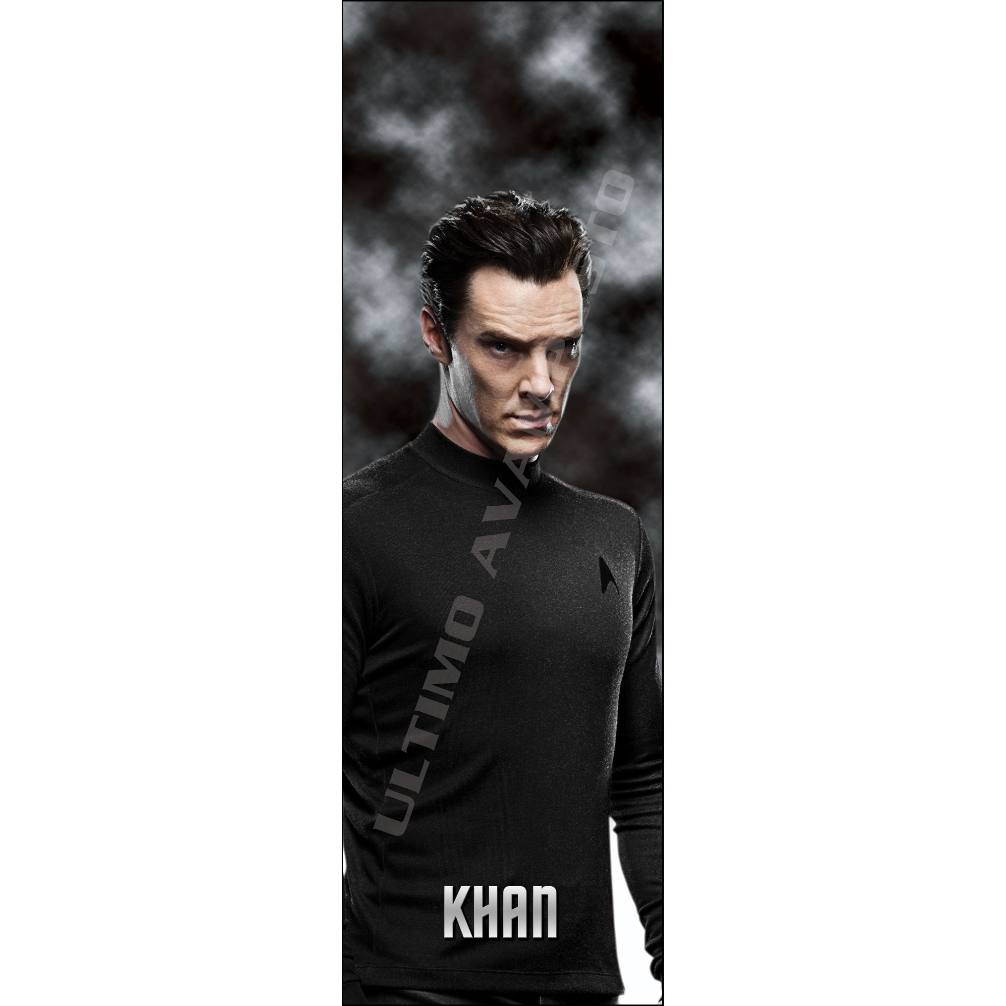 Segnalibro Khan mezzobusto Star Trek Reboot
