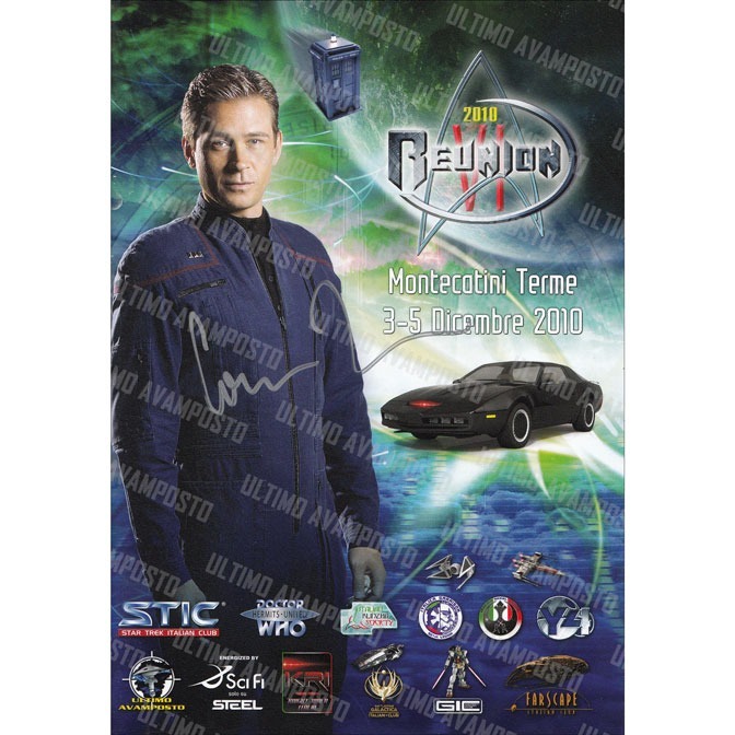  Libro Reunion VI autografato da Connor Trinneer