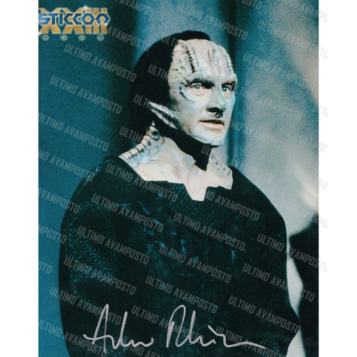 Autografo Andrew Robinson Garak Star Trek: Foto 20x25
