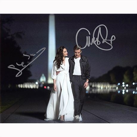 Autografo Gal Gadot & Chris Pine - Wonder Woman foto 20x25